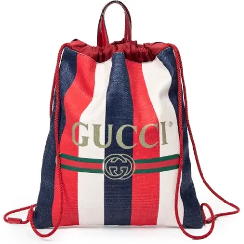 Pre-owned Canvas shoulder-bags , female, Sizes: ONE SIZE - Gucci Vintage - Modalova