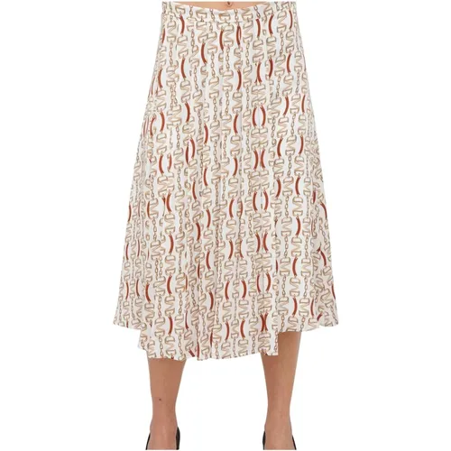 Fantasia Midi Skirt , female, Sizes: L - Guess - Modalova