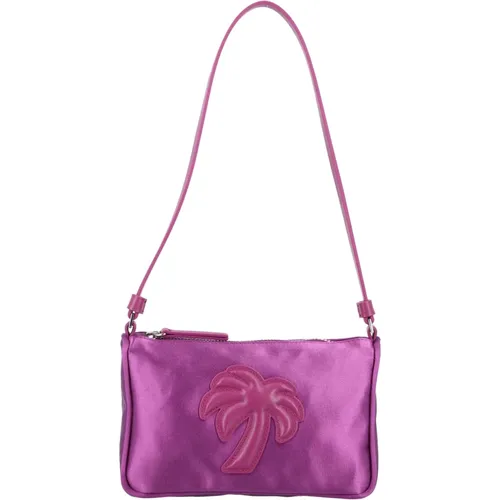 Violet Aw23 Women`s Shoulder Bag , female, Sizes: ONE SIZE - Palm Angels - Modalova