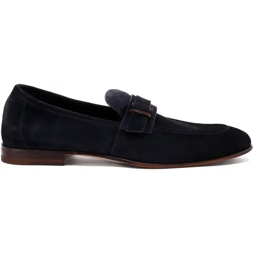 Elegant Suede Moccasin , male, Sizes: 7 1/2 UK - Fabi - Modalova