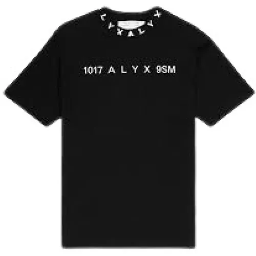 Casual Baumwoll T-Shirt , Herren, Größe: L - 1017 ALYX 9SM - Modalova