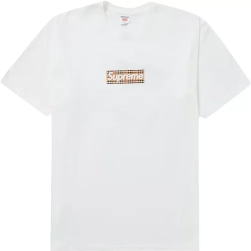 Limitierte Auflage Box Logo Tee Weiß , Herren, Größe: 2XL - Supreme - Modalova