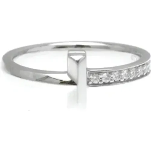 Pre-owned White Gold rings , female, Sizes: ONE SIZE - Tiffany & Co. Pre-owned - Modalova