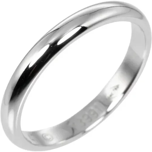 Pre-owned Silver rings , female, Sizes: ONE SIZE - Cartier Vintage - Modalova