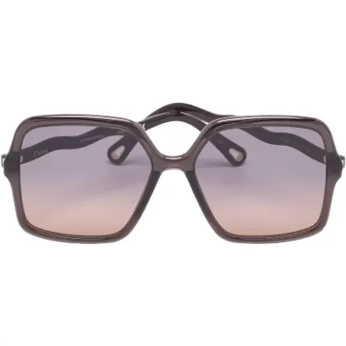 Pre-owned Acetate sunglasses , female, Sizes: ONE SIZE - Chloé Pre-owned - Modalova