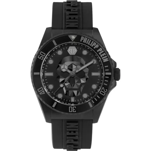 The $kull Diver Watch , male, Sizes: ONE SIZE - Philipp Plein - Modalova