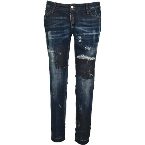 Slim Fit Blaue Jeans Dsquared2 - Dsquared2 - Modalova