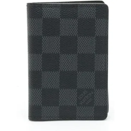 Pre-owned Canvas wallets , male, Sizes: ONE SIZE - Louis Vuitton Vintage - Modalova