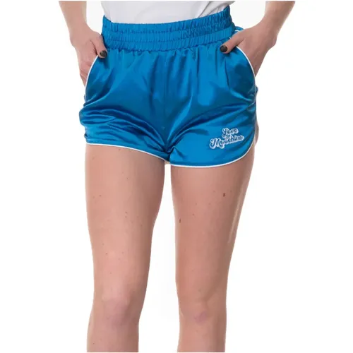 Contrast Piping Shorts , female, Sizes: L - Love Moschino - Modalova