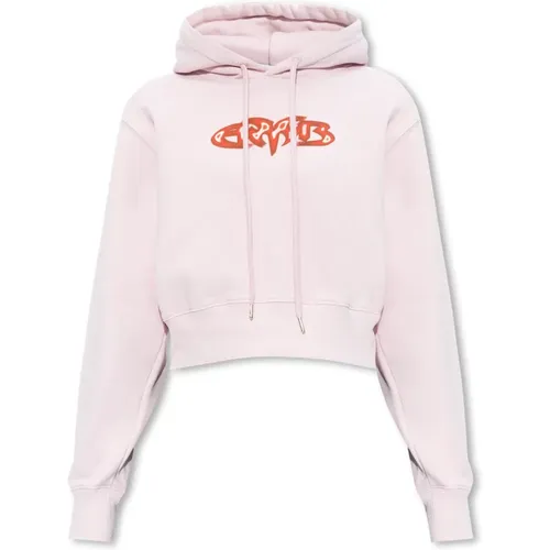 Logo-Kapuzenpullover , Damen, Größe: S - AMBUSH - Modalova