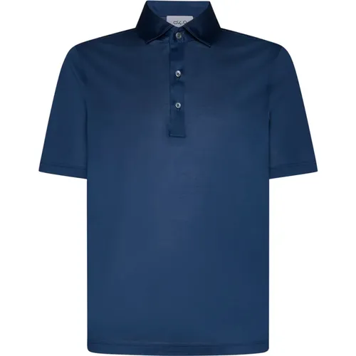 Blaue T-Shirts und Polos , Herren, Größe: 3XL - D4.0 - Modalova