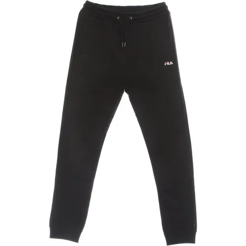 Schwarze Fleece-Sweatpants Elastischer Bund , Herren, Größe: XL - Fila - Modalova