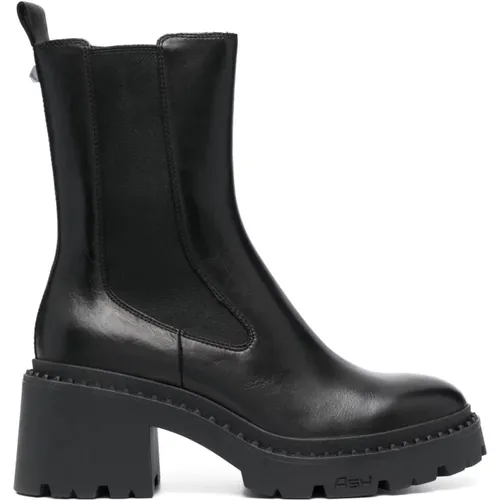 Leather Chelsea Boots , female, Sizes: 6 UK, 4 UK - Ash - Modalova