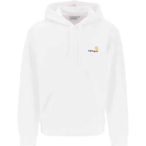 Bestickte Logo-Hoodie , Herren, Größe: S - Carhartt WIP - Modalova