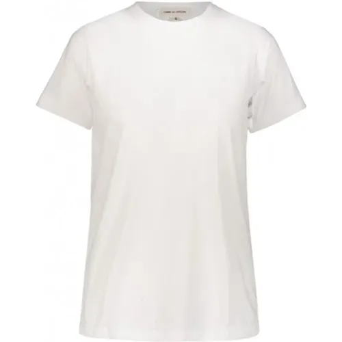 Modisches Weißes Rückenfreies T-Shirt , Damen, Größe: M - Comme des Garçons - Modalova