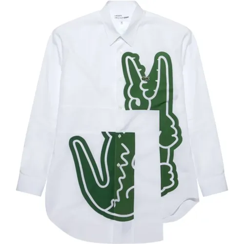 Weißes Hemd mit Asymmetrischem Design , Herren, Größe: M - Comme des Garçons - Modalova