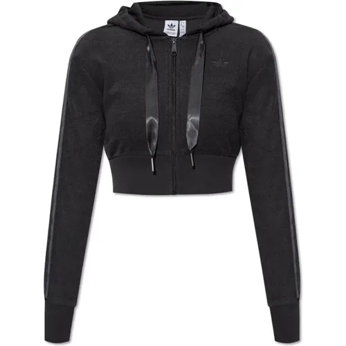 Kapuzenpullover , Damen, Größe: L - adidas Originals - Modalova