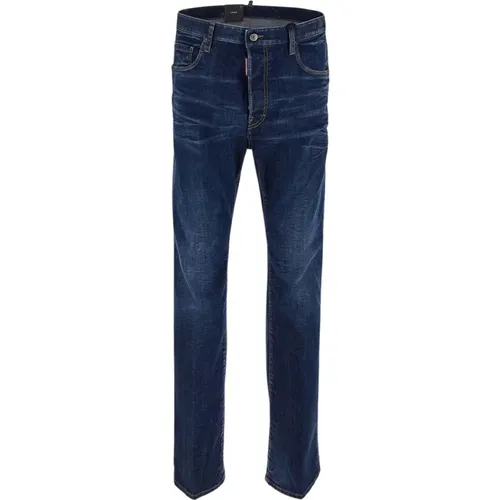 Cotton 642 Jeans , male, Sizes: S, XL, L - Dsquared2 - Modalova