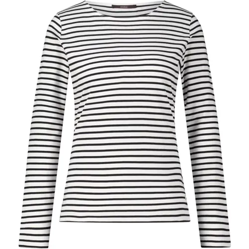 Gestreiftes Langarmshirt , Damen, Größe: S - Windsor - Modalova