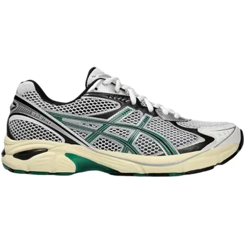 Gt-2160 Trainingsschuh Weiß/Grün , Herren, Größe: 42 1/2 EU - ASICS - Modalova