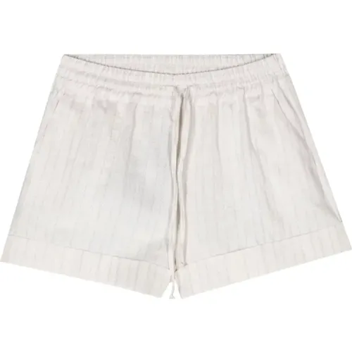 Weißes Shorts-Set , Damen, Größe: 2XS - Twinset - Modalova
