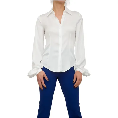 Ivory Shirt , Damen, Größe: L - Blugirl - Modalova