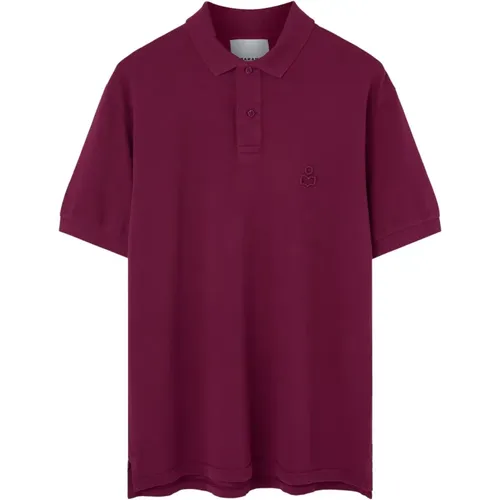 Gestickte Logo Polo Shirts , Herren, Größe: M - Isabel marant - Modalova