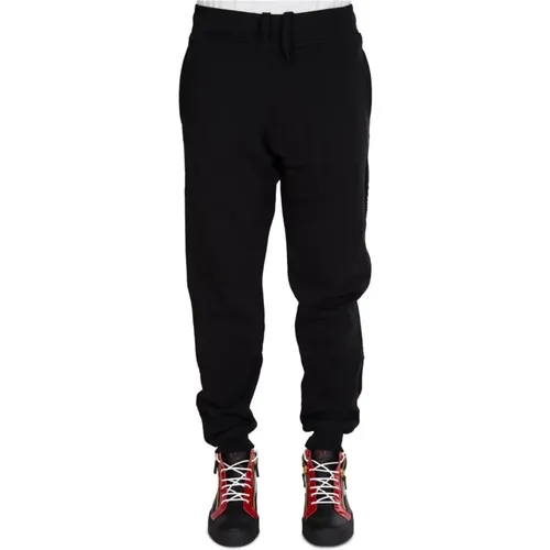 Eng anliegende Straight Sweatpants , Herren, Größe: L - Moschino - Modalova