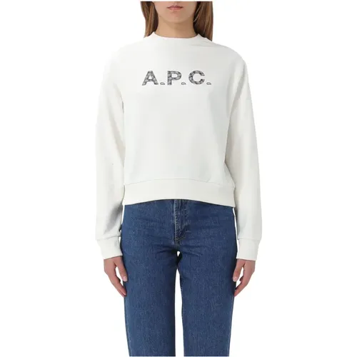 Round-Neck Strickwaren , Damen, Größe: S - A.P.C. - Modalova