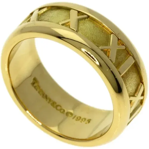 Pre-owned Gold rings , female, Sizes: ONE SIZE - Tiffany & Co. Pre-owned - Modalova