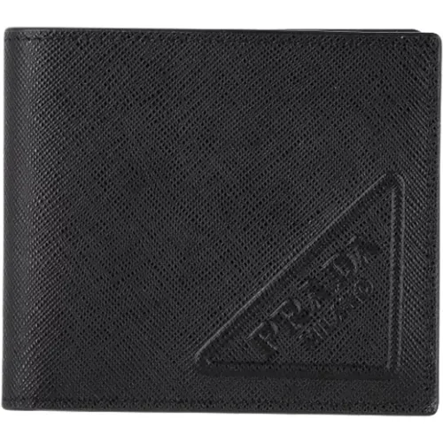 Pre-owned Leather wallets , male, Sizes: ONE SIZE - Prada Vintage - Modalova