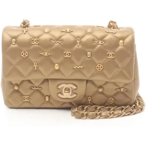 Pre-owned Leather chanel-bags , female, Sizes: ONE SIZE - Chanel Vintage - Modalova