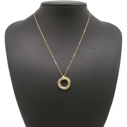 Pre-owned Rose Gold necklaces , female, Sizes: ONE SIZE - Cartier Vintage - Modalova