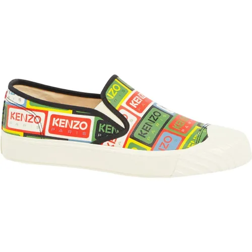 Multicolor Slip-On Sneakers Kenzo - Kenzo - Modalova