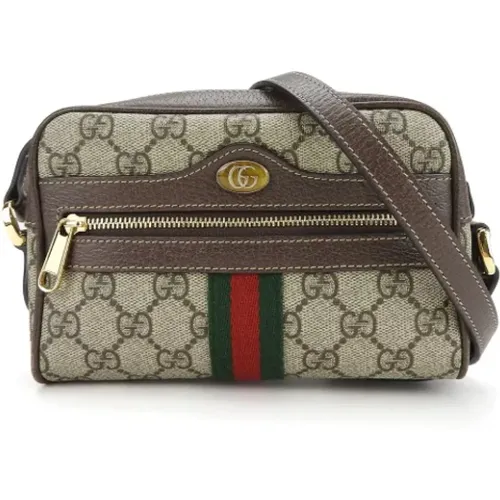 Pre-owned Canvas gucci-bags , female, Sizes: ONE SIZE - Gucci Vintage - Modalova