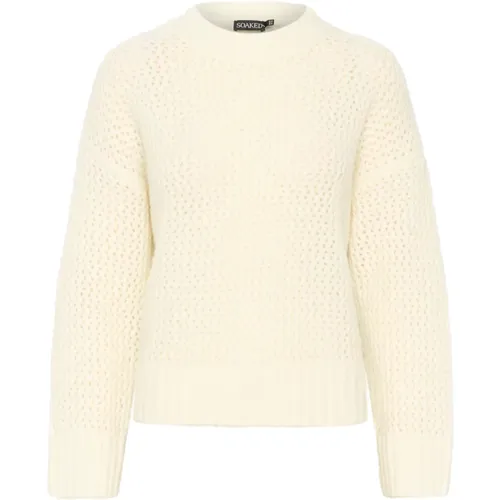 Whisper Knit Sweater , female, Sizes: S, L, M, XL, 2XL, XS - Soaked in Luxury - Modalova