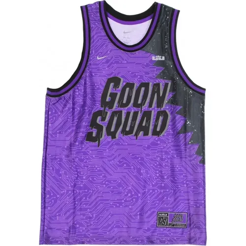 Goon Squad LeBron James Space Jam Tank Top , Herren, Größe: XL - Nike - Modalova