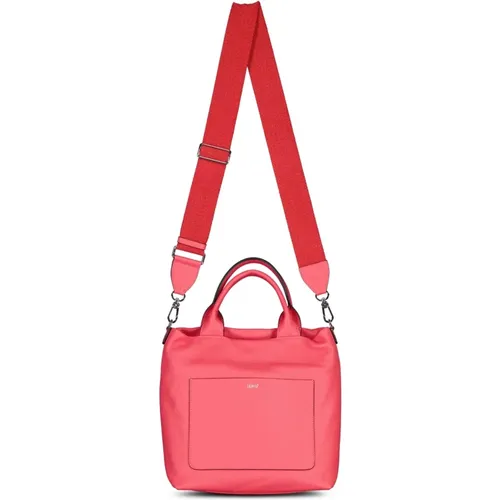 Leather Shopper Bag , female, Sizes: ONE SIZE - abro - Modalova