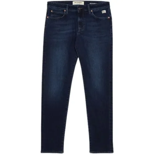 Slim Fit Denim Trousers , male, Sizes: W31, W34, W36, W30, W35, W33, W38 - Roy Roger's - Modalova