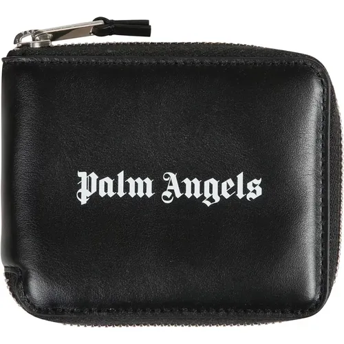 Stylish Wallet for Men and Women , male, Sizes: ONE SIZE - Palm Angels - Modalova