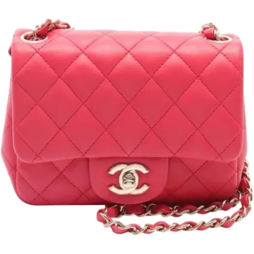 Pre-owned Leather chanel-bags , female, Sizes: ONE SIZE - Chanel Vintage - Modalova