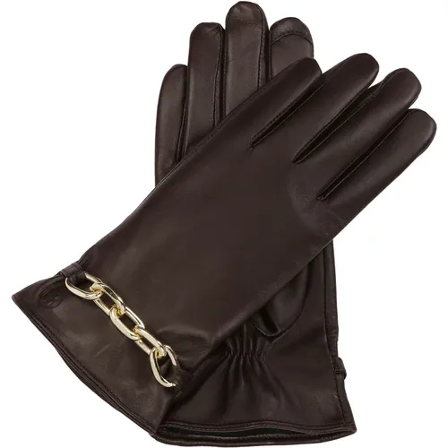 Braune Handschuhe mit Kette Kazar - Kazar - Modalova