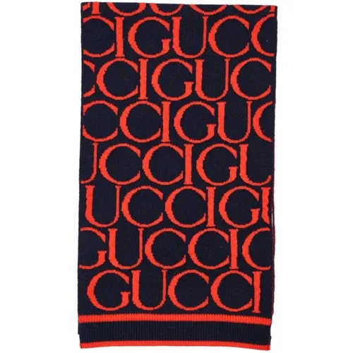 Kinder Blauer Wollschal Gucci - Gucci - Modalova