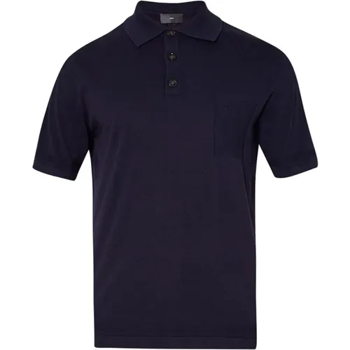 Blau Polo Shirt Casual Elegant , Herren, Größe: M - Liu Jo - Modalova