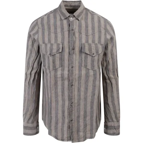 Casual Shirts , Herren, Größe: M - Original Vintage - Modalova