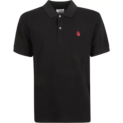 Oversized Polo T-shirts und Polos , Herren, Größe: S - alexander mcqueen - Modalova