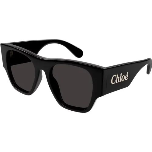 Ch0233S 001 Sunglasses , female, Sizes: 53 MM - Chloé - Modalova