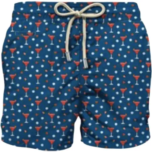 Men's Beachwear Swim Shorts , male, Sizes: S, XL, L, M - MC2 Saint Barth - Modalova