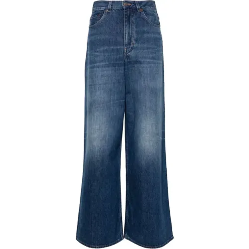 Wide Leg Denim Jeans , female, Sizes: W26, W27, W25 - Chloé - Modalova