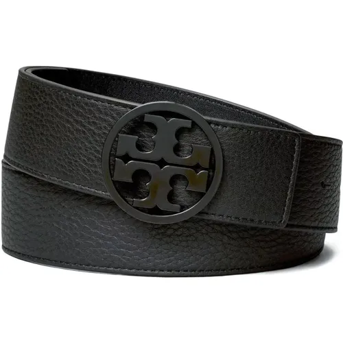 Miller powder coated belt , female, Sizes: M, L - TORY BURCH - Modalova